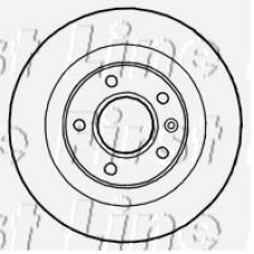 FBD1893 FIRST LINE Тормозной диск