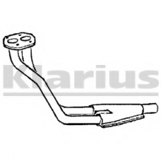 130287 KLARIUS Труба выхлопного газа