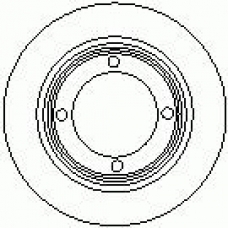6185 10 KAWE Тормозной диск