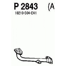 P2843 FENNO Труба выхлопного газа