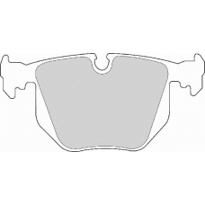 FD6672A NECTO Комплект тормозных колодок, дисковый тормоз