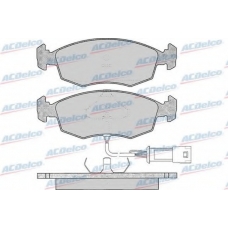 AC058269D AC Delco Комплект тормозных колодок, дисковый тормоз
