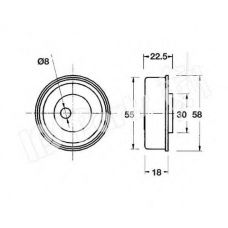 ITB-6531 IPS Parts Устройство для натяжения ремня, ремень грм