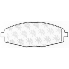 BP1114 QH Benelux Комплект тормозных колодок, дисковый тормоз