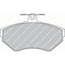 FSL1312 FERODO Комплект тормозных колодок, дисковый тормоз