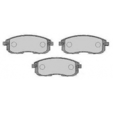 971.0 RAICAM Комплект тормозных колодок, дисковый тормоз