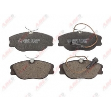C1F008ABE ABE Комплект тормозных колодок, дисковый тормоз