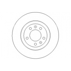 NBD1805 NATIONAL Тормозной диск