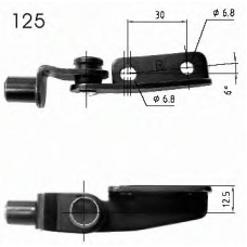 840253 QUINTON HAZELL Газовая пружина, крышка багажник
