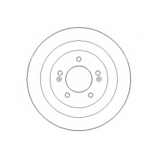 NBD1789 NATIONAL Тормозной диск