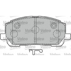 598944 VALEO Комплект тормозных колодок, дисковый тормоз