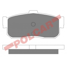 LP971 POLCAR Hamulce - klocki