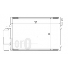 010-016-0001 LORO Конденсатор, кондиционер