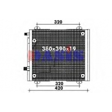 182023N AKS DASIS Конденсатор, кондиционер