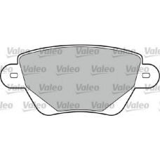 598434 VALEO Комплект тормозных колодок, дисковый тормоз