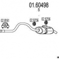 01.60498 MTS Глушитель выхлопных газов конечный