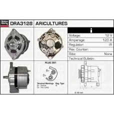 DRA3128 DELCO REMY Генератор