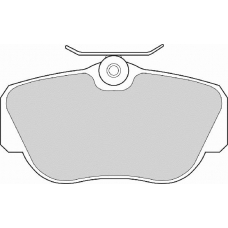 FD6377A NECTO Комплект тормозных колодок, дисковый тормоз