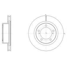 61517.10 REMSA Тормозной диск