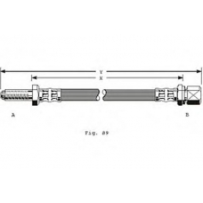 PHB108 TRW Тормозной шланг
