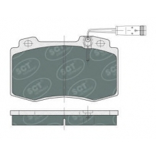 SP 388 SCT Комплект тормозных колодок, дисковый тормоз