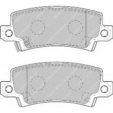FDB1574 FERODO Комплект тормозных колодок, дисковый тормоз