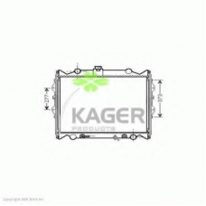 31-2531 KAGER Радиатор, охлаждение двигателя
