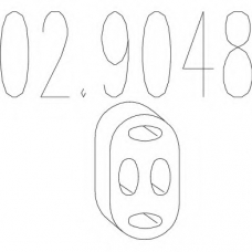 02.9048 MTS Буфер, глушитель