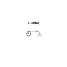 FD30455 VENEPORTE Глушитель выхлопных газов конечный