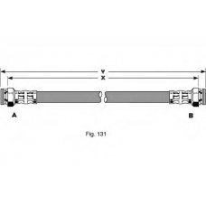 PHA351 TRW Тормозной шланг