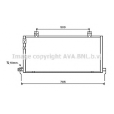 MT5221 Prasco Конденсатор, кондиционер