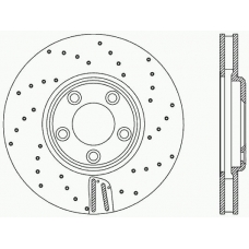 BDRS2357.25 OPEN PARTS Тормозной диск