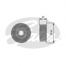 T42160 GATES Паразитный / ведущий ролик, зубчатый ремень