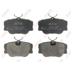 C1M001ABE ABE Комплект тормозных колодок, дисковый тормоз