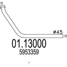 01.13000 MTS Труба выхлопного газа
