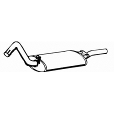 616124 FONOS Глушитель выхлопных газов конечный