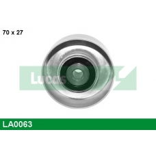 LA0063 TRW Паразитный / ведущий ролик, поликлиновой ремень