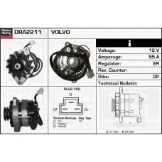 DRA2211 DELCO REMY Генератор
