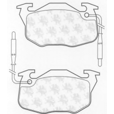 BP521 QH Benelux Комплект тормозных колодок, дисковый тормоз