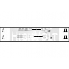 OEF711 STANDARD Комплект проводов зажигания