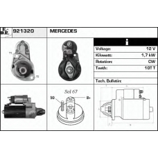921320 EDR Стартер