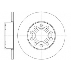 D6650.00 WOKING Тормозной диск