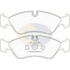 CBP01007 COMLINE Комплект тормозных колодок, дисковый тормоз