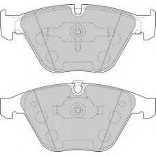 DBP211628 DURON Комплект тормозных колодок, дисковый тормоз