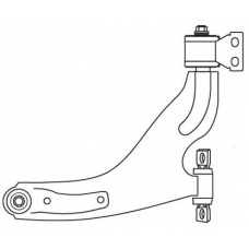 4127 FRAP Рычаг независимой подвески колеса, подвеска колеса