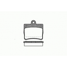 0630 00 KAWE Комплект тормозных колодок, дисковый тормоз