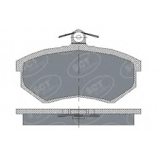 SP 176 SCT Комплект тормозных колодок, дисковый тормоз