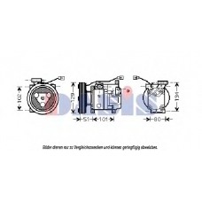 850382N AKS DASIS Компрессор, кондиционер