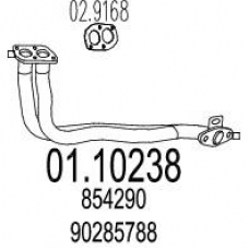 01.10238 MTS Труба выхлопного газа