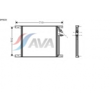 DF5020 AVA Конденсатор, кондиционер